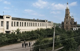История площади Советов: Как выглядел Димитровград в 1940-х